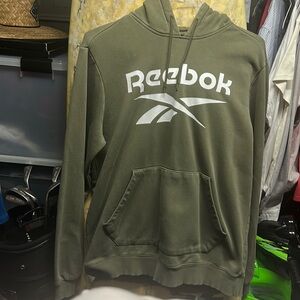 Men’s Dark green large Reebok hoodie